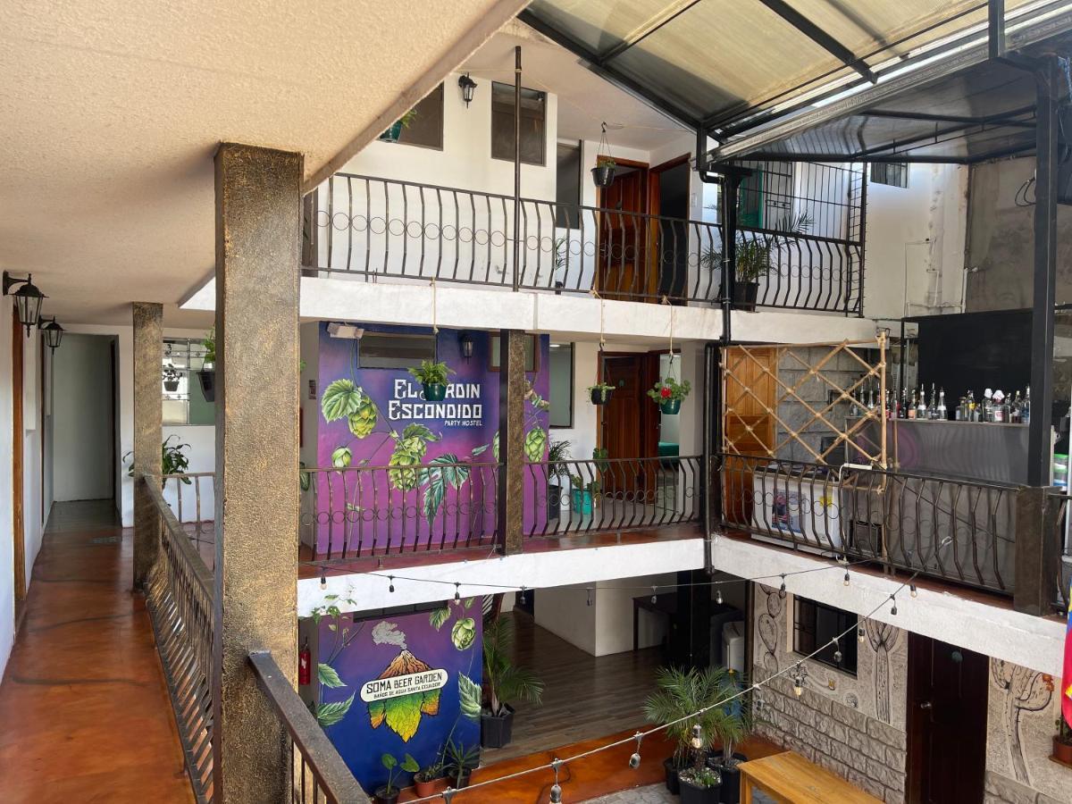 El Jardin Escondido Party Hostel Баньос Экстерьер фото